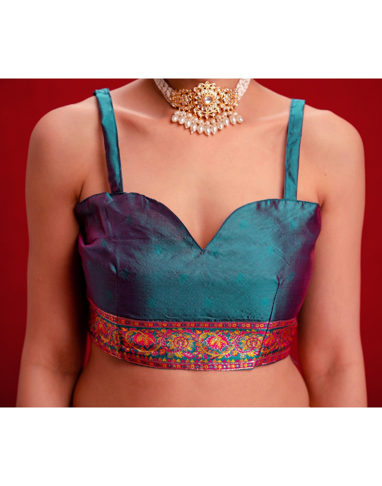 Rani Pink Silk Woven Paithani Saree