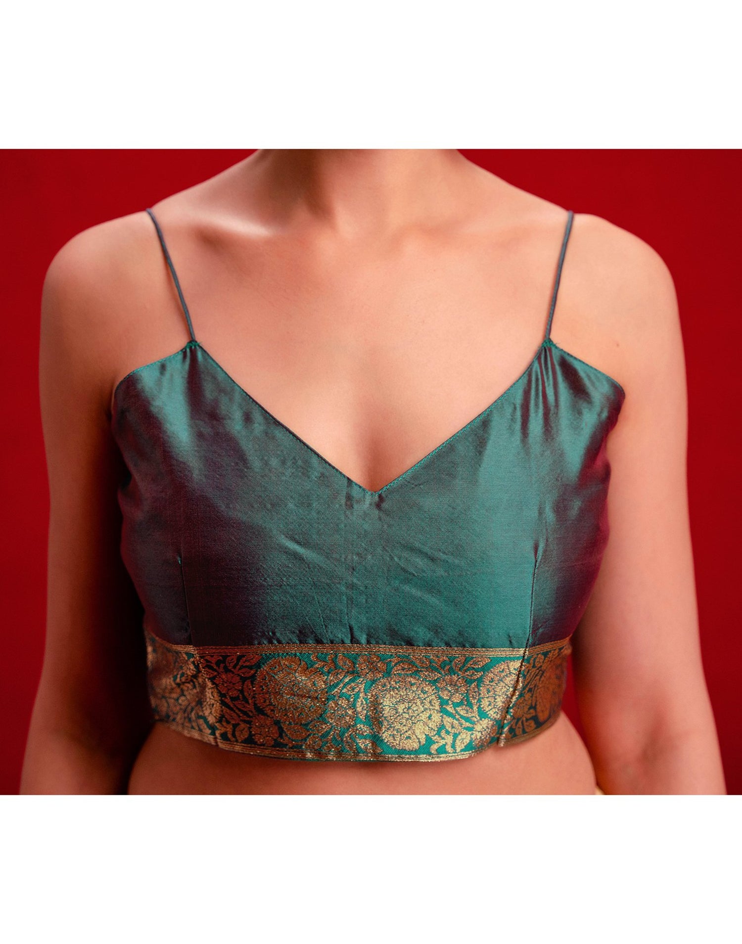 Rani Pink Silk Woven Banarasi Saree