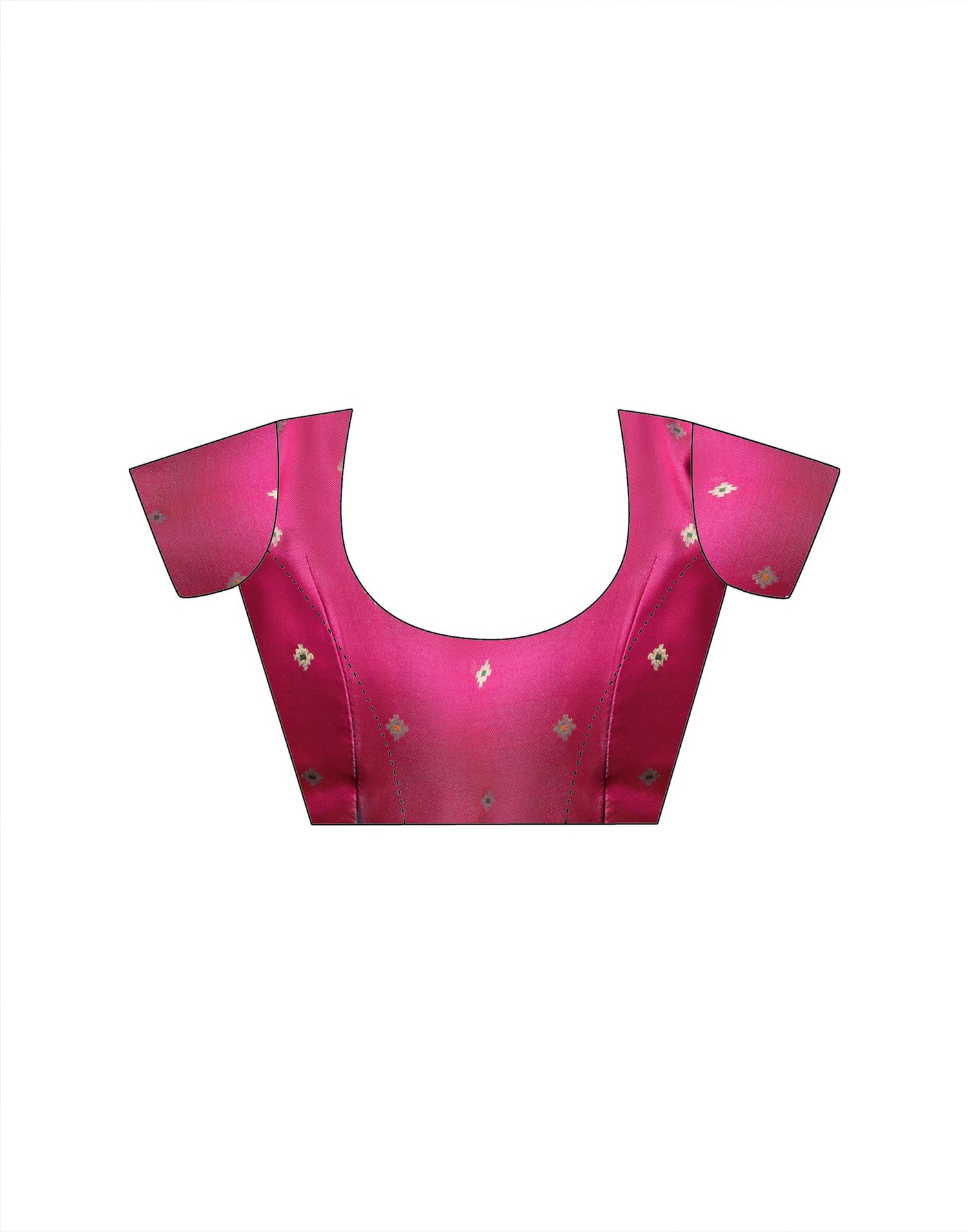 Teal Green Silk Woven Patola Saree