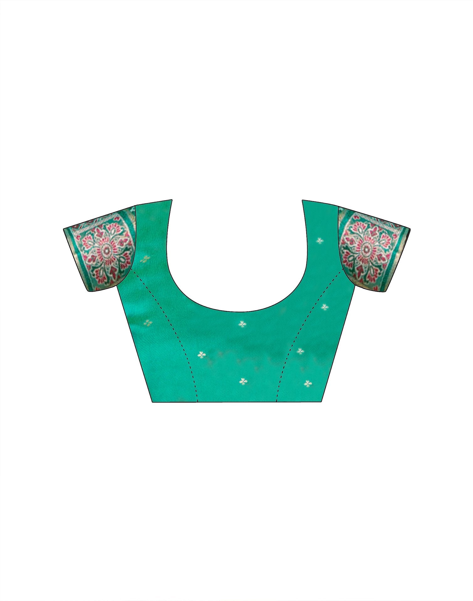 Lime Yellow Silk Woven Patola Saree