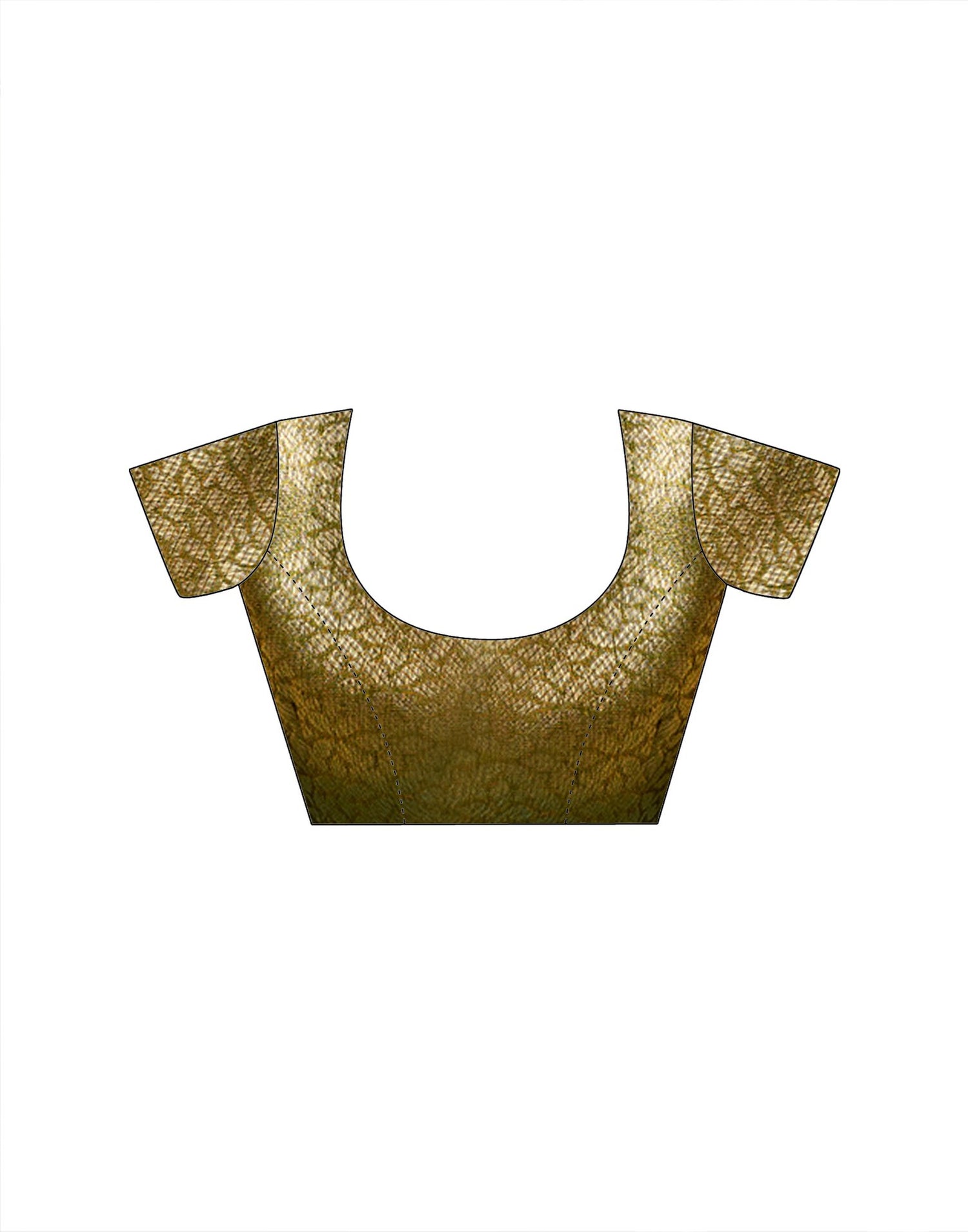 Moss Green Tissue Silk Woven Saree