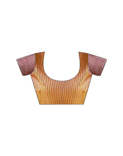 Gold Tissue Silk Woven Saree