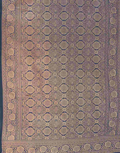 Pink Shimmer Silk Woven Banarasi Saree