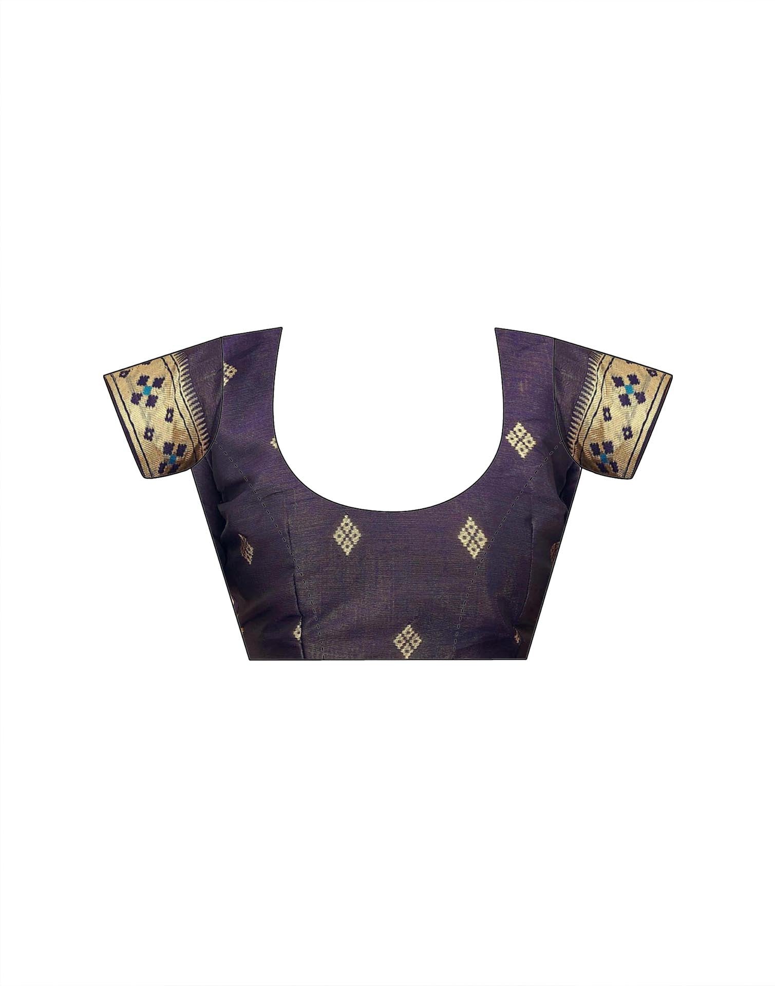 Blue Silk Woven Paithani Saree