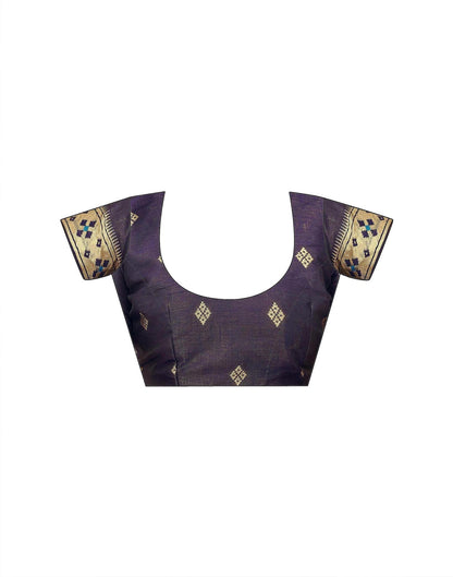 Blue Silk Woven Paithani Saree