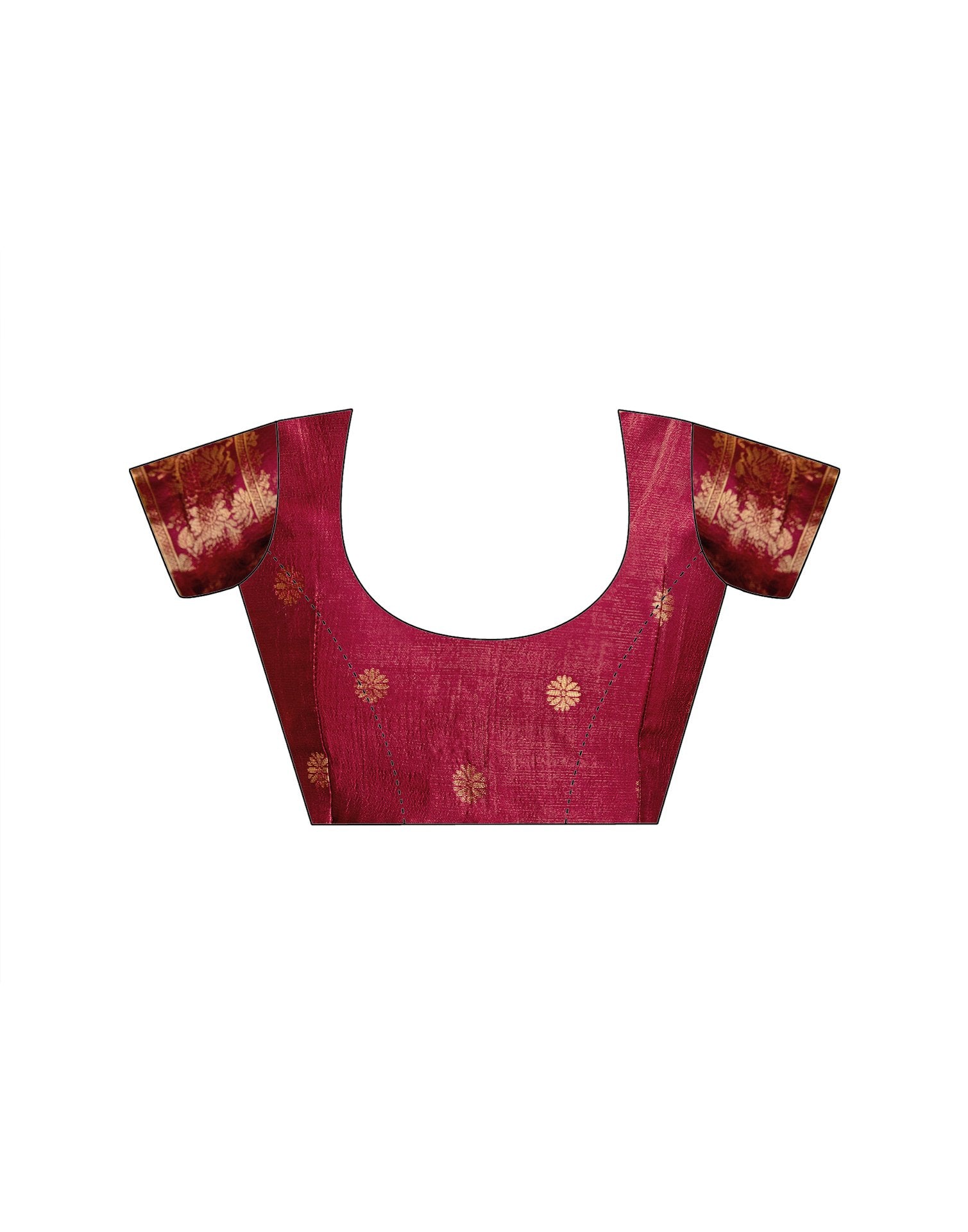 Dark Mustard Silk Woven Banarasi Saree