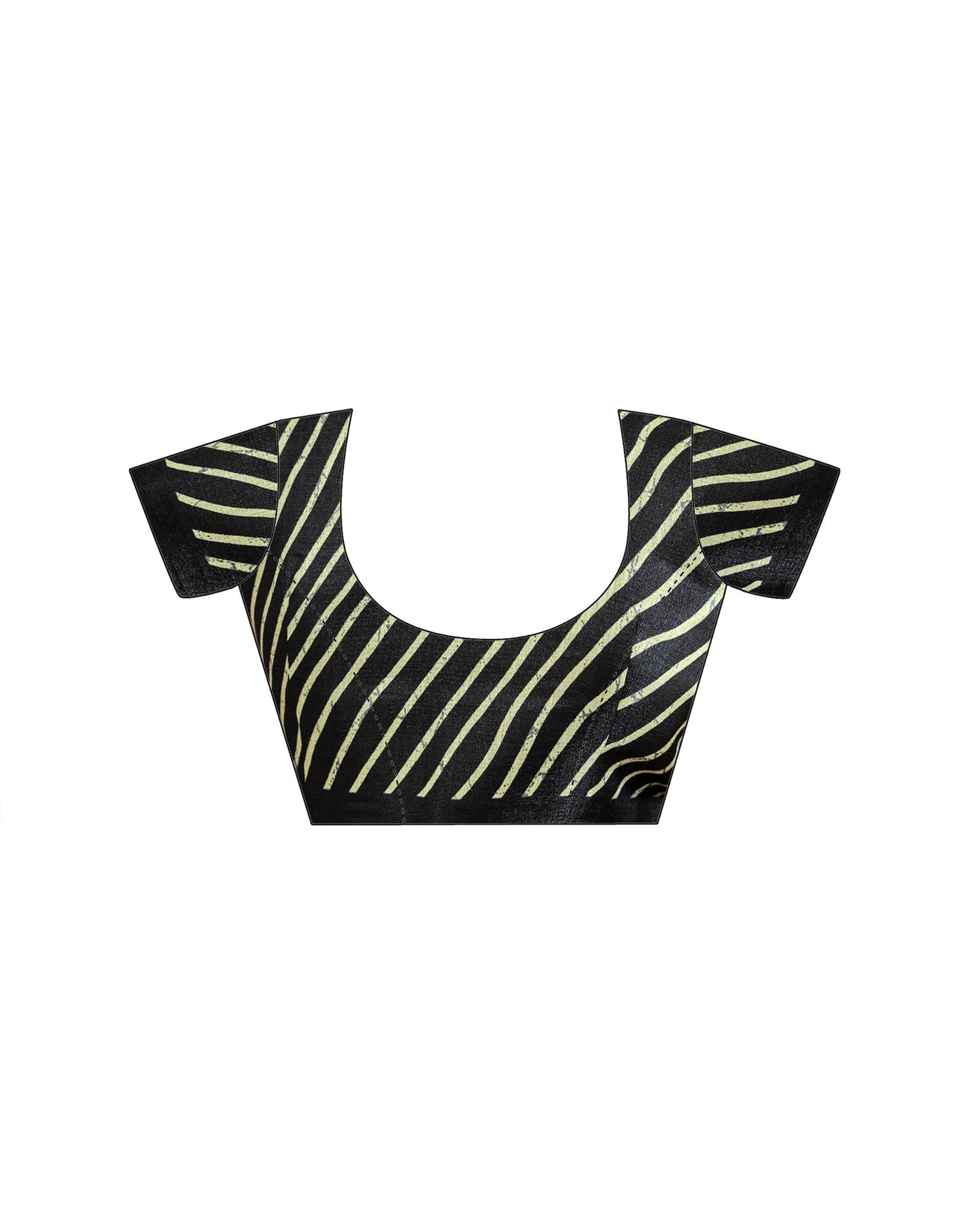 Pista Green Khadi Printed Saree