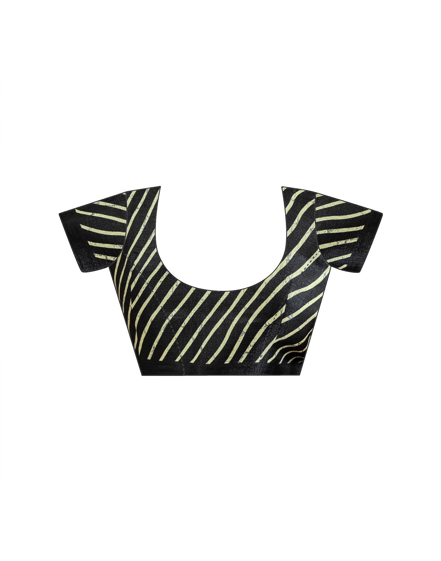 Pista Green Khadi Printed Saree