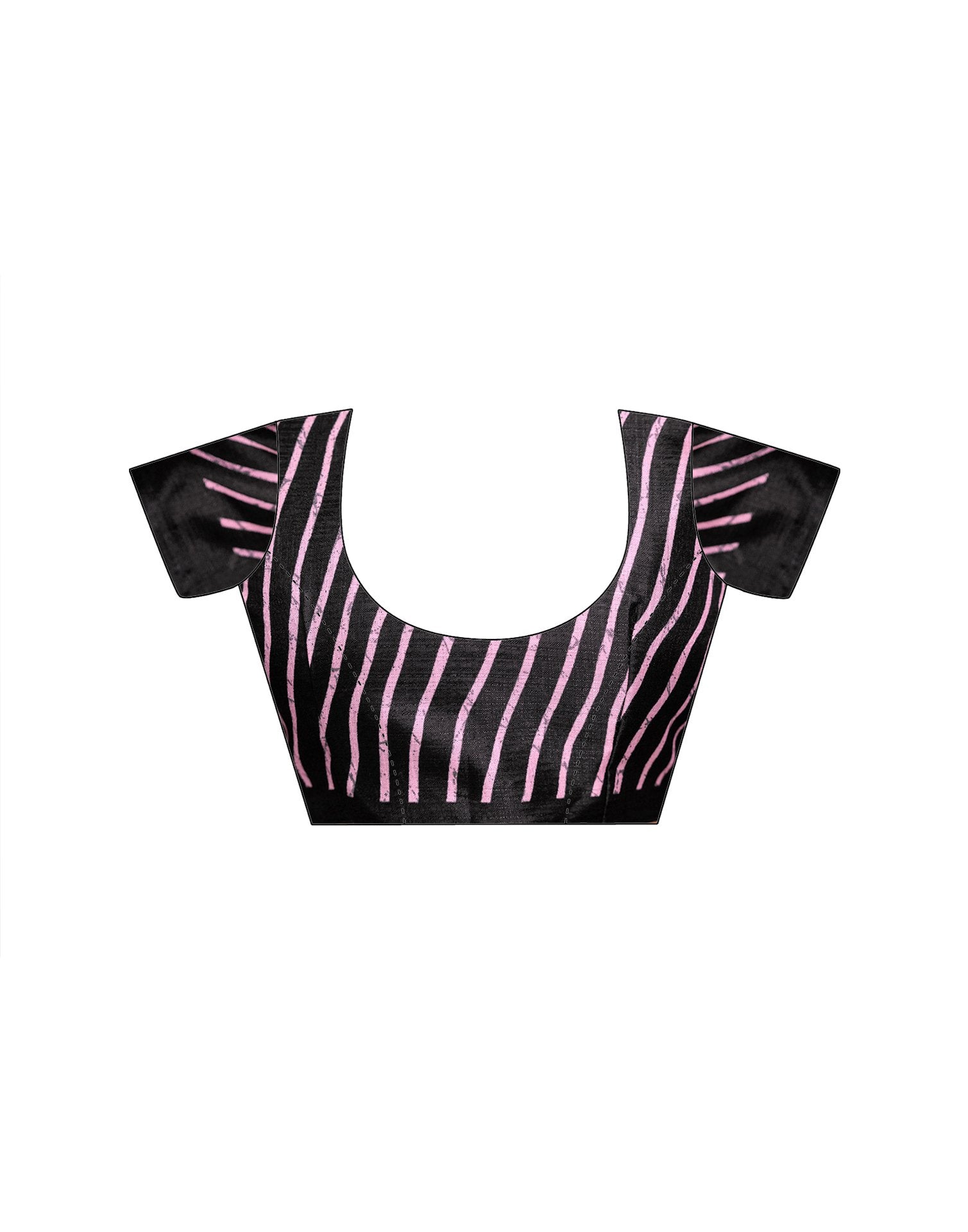 Light Pink Khadi Printed Saree