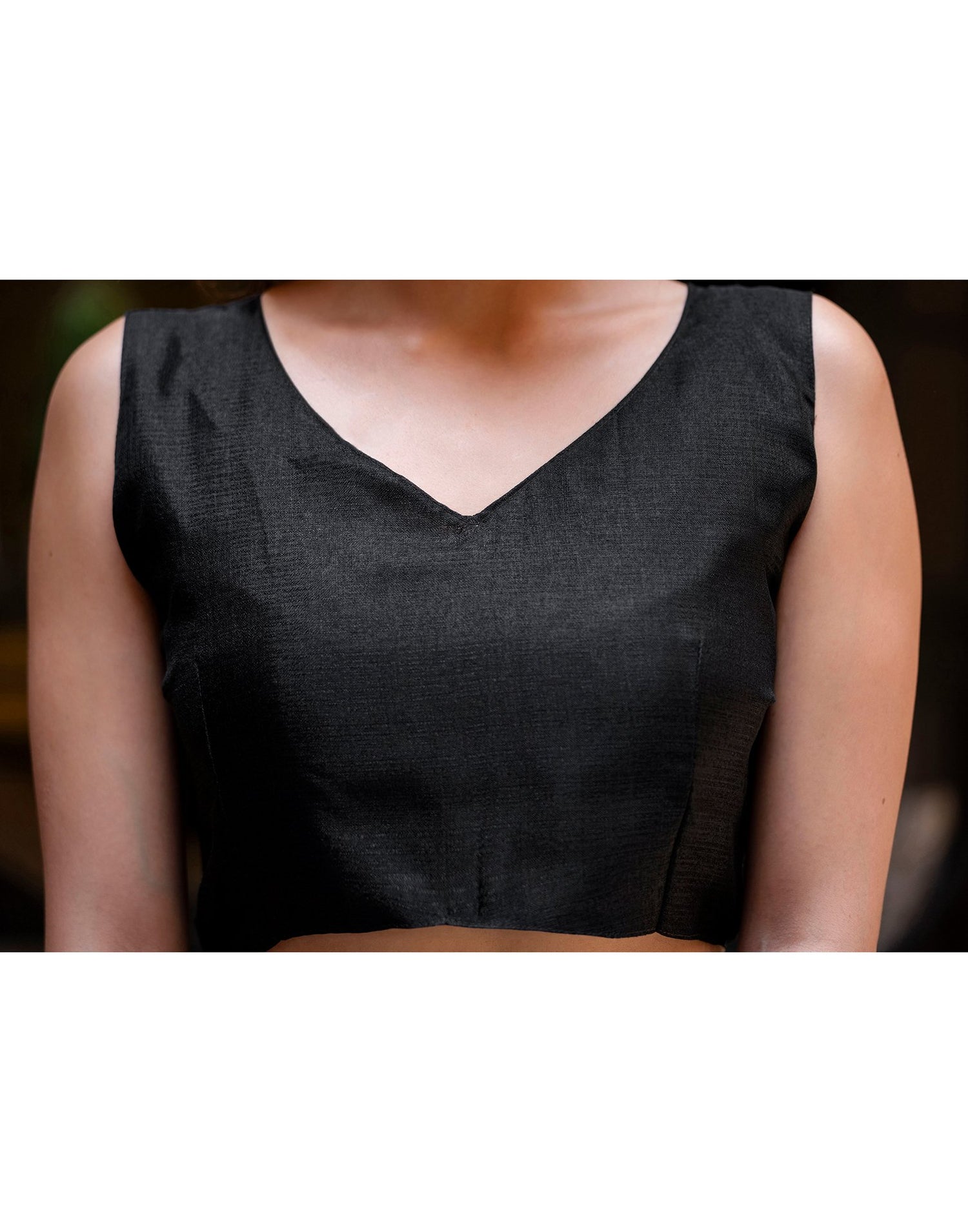 Black Khadi Printed Saree