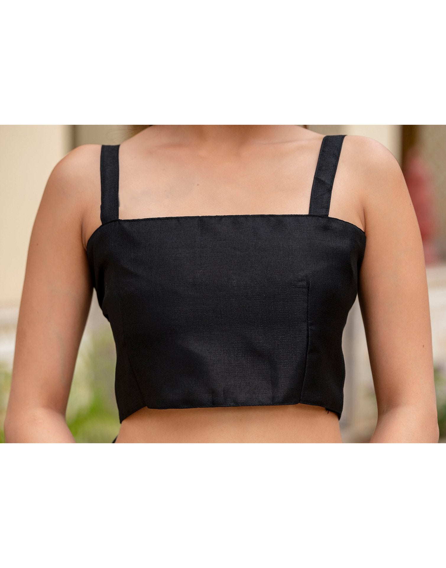 Black Khadi Printed Saree