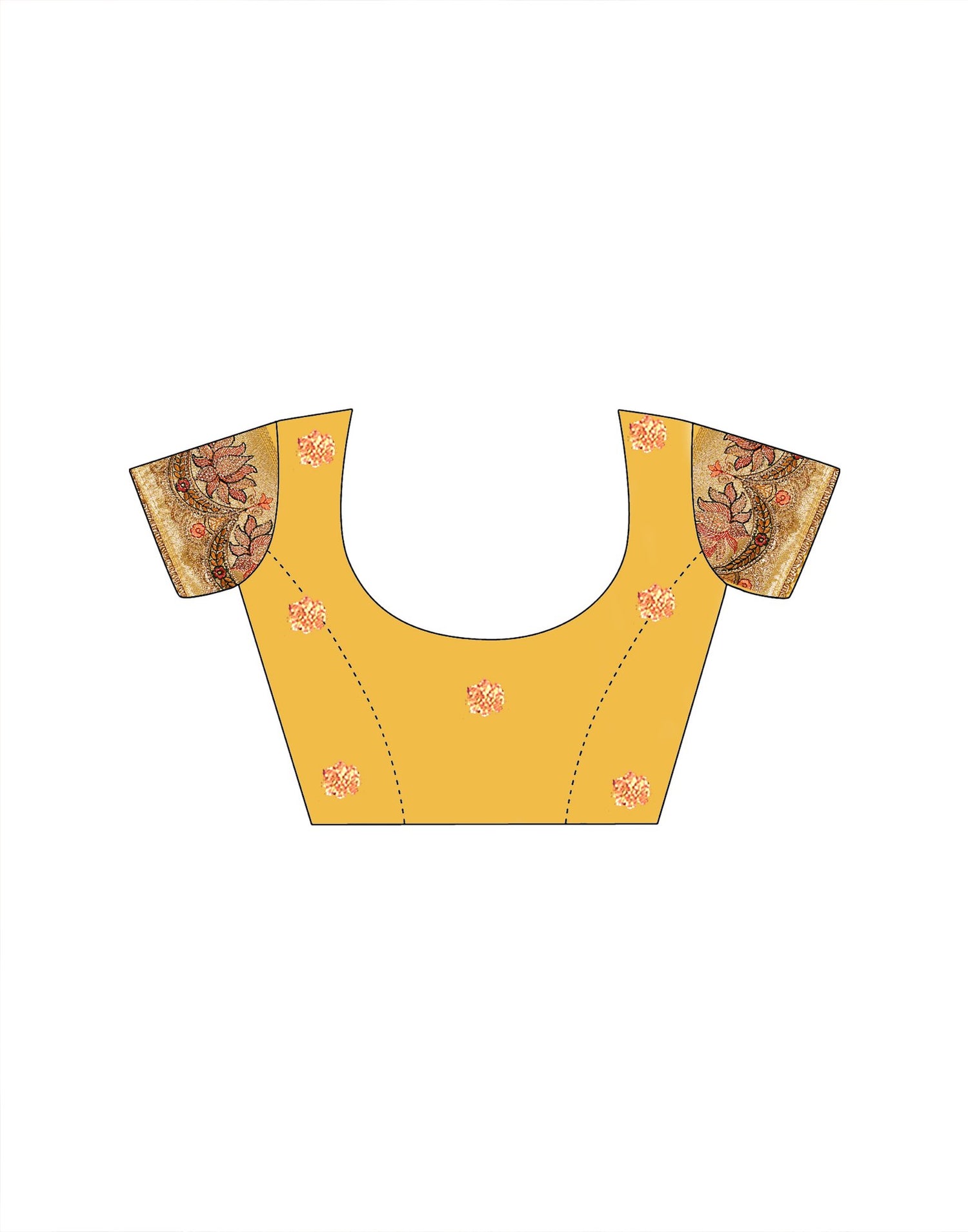 Light Yellow Silk Woven Embroidery Stone Work Banarasi Saree