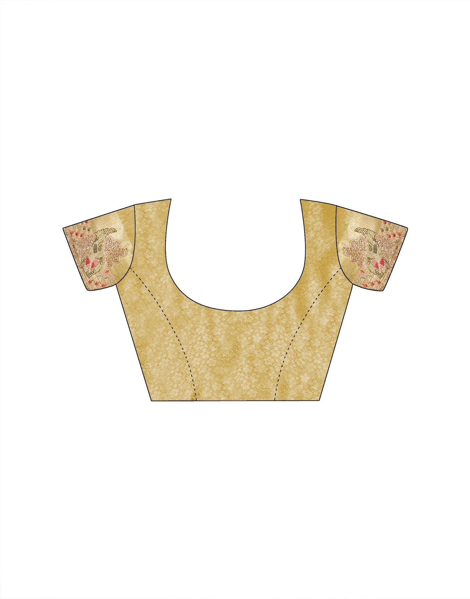 Lime Yellow Silk Woven Embroidery Stone Work Banarasi Saree