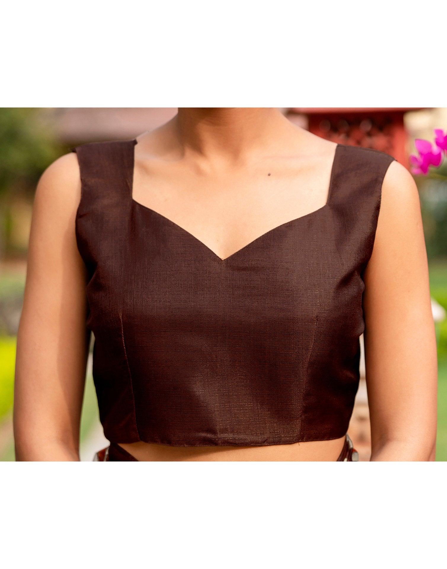 Beige Khadi Printed Saree