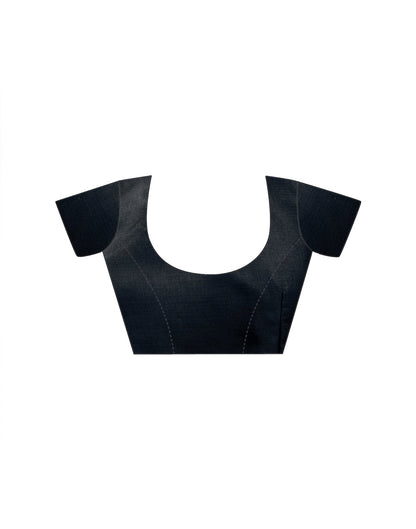 Beige Khadi Printed Saree