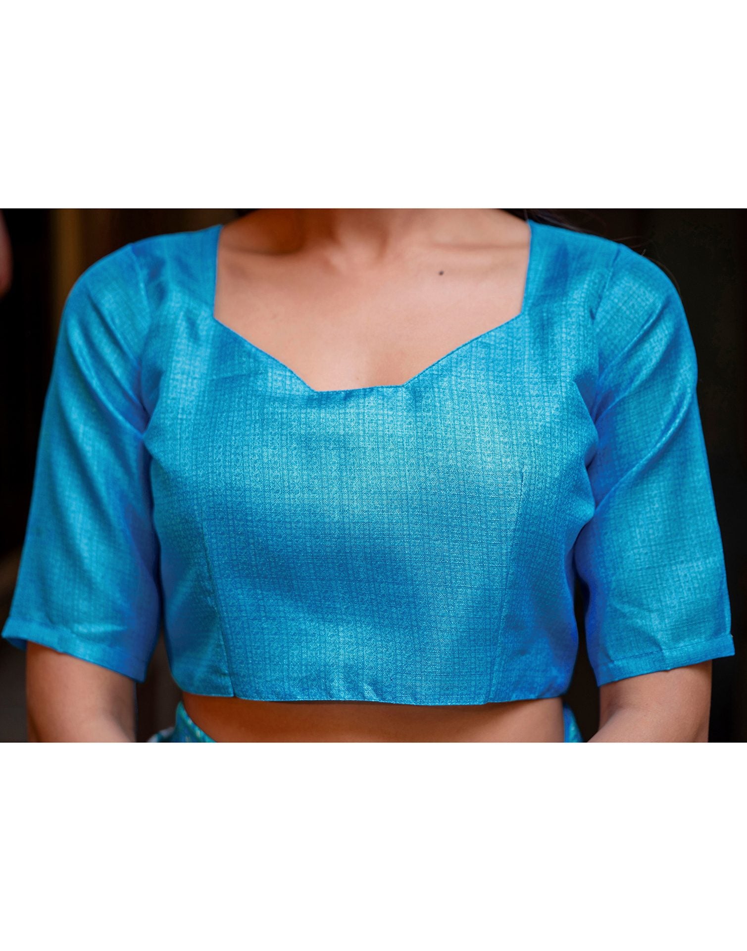 White Khadi Printed Saree