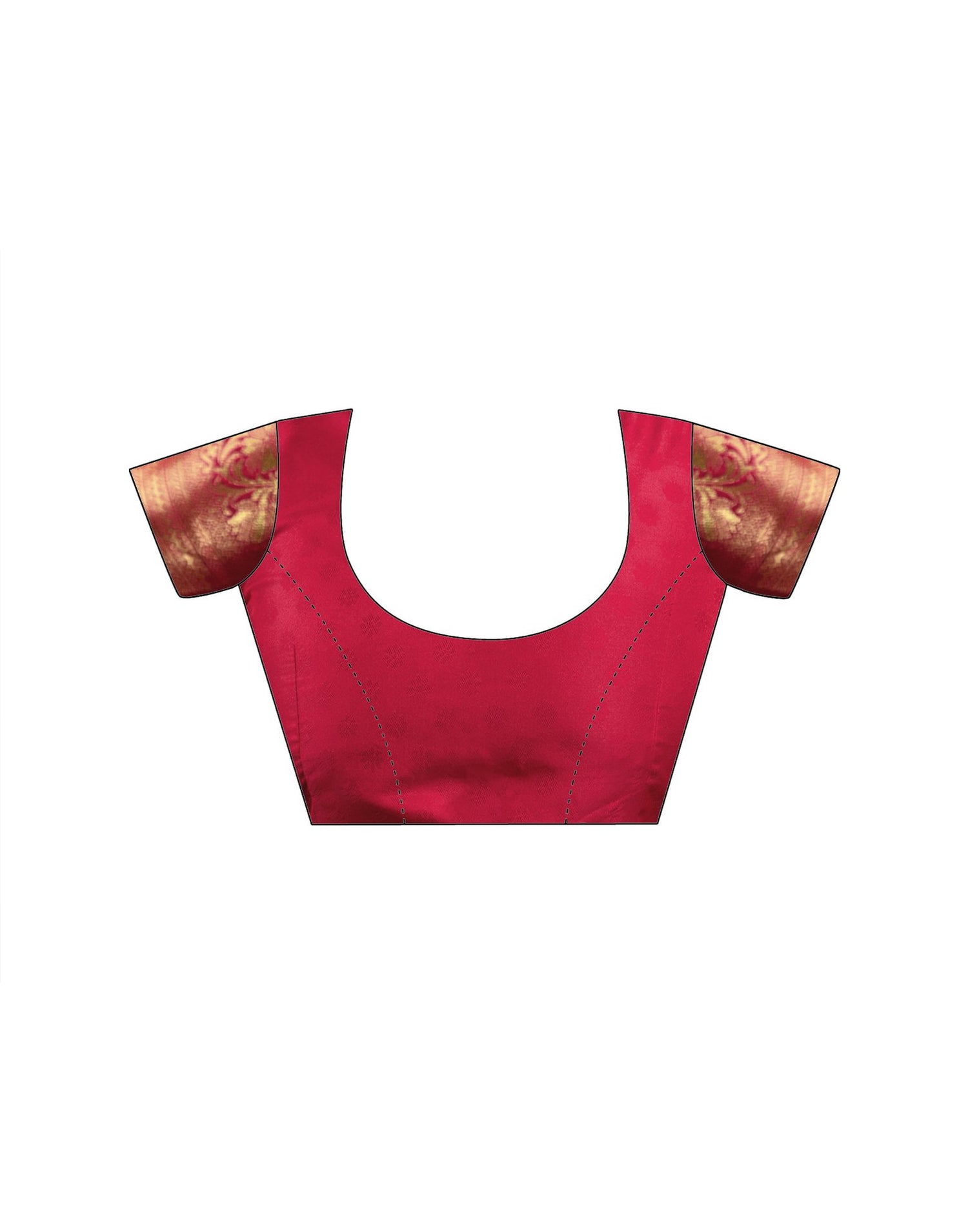 Pink Silk Woven Banarasi Saree