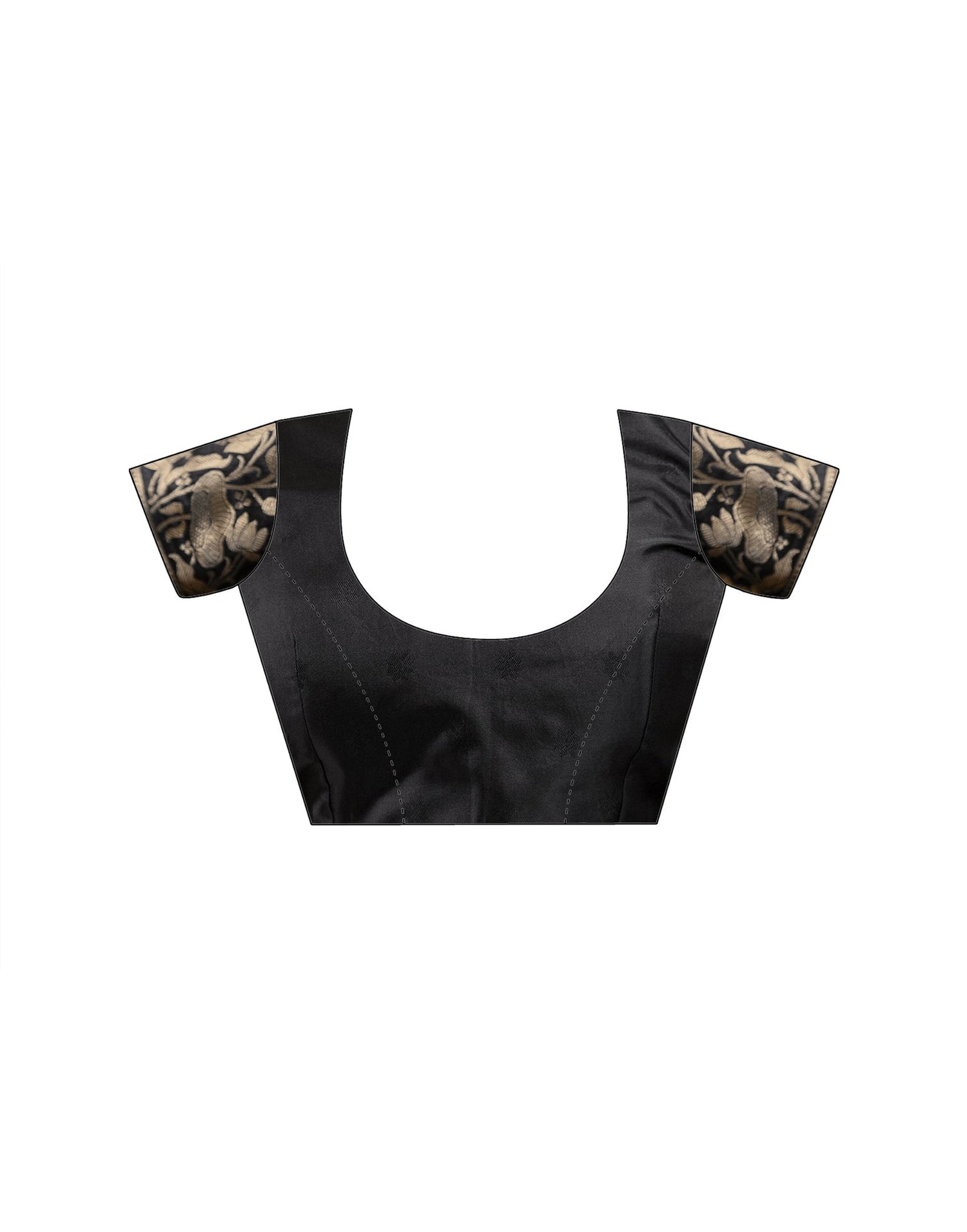 Black Silk Woven Banarasi Saree