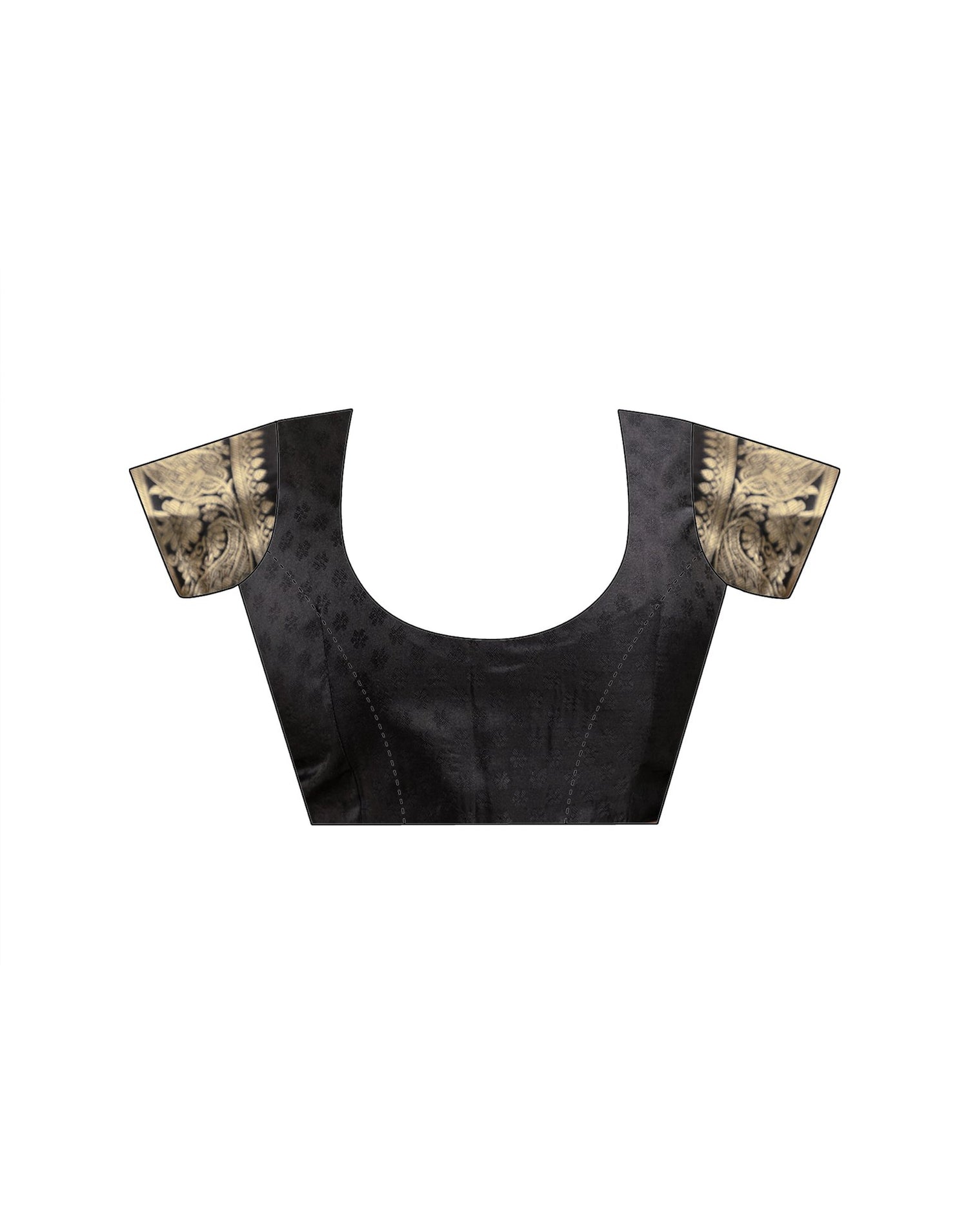 Black Silk Woven Banarasi Saree