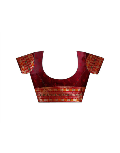 Black Silk Woven Banarasi Saree