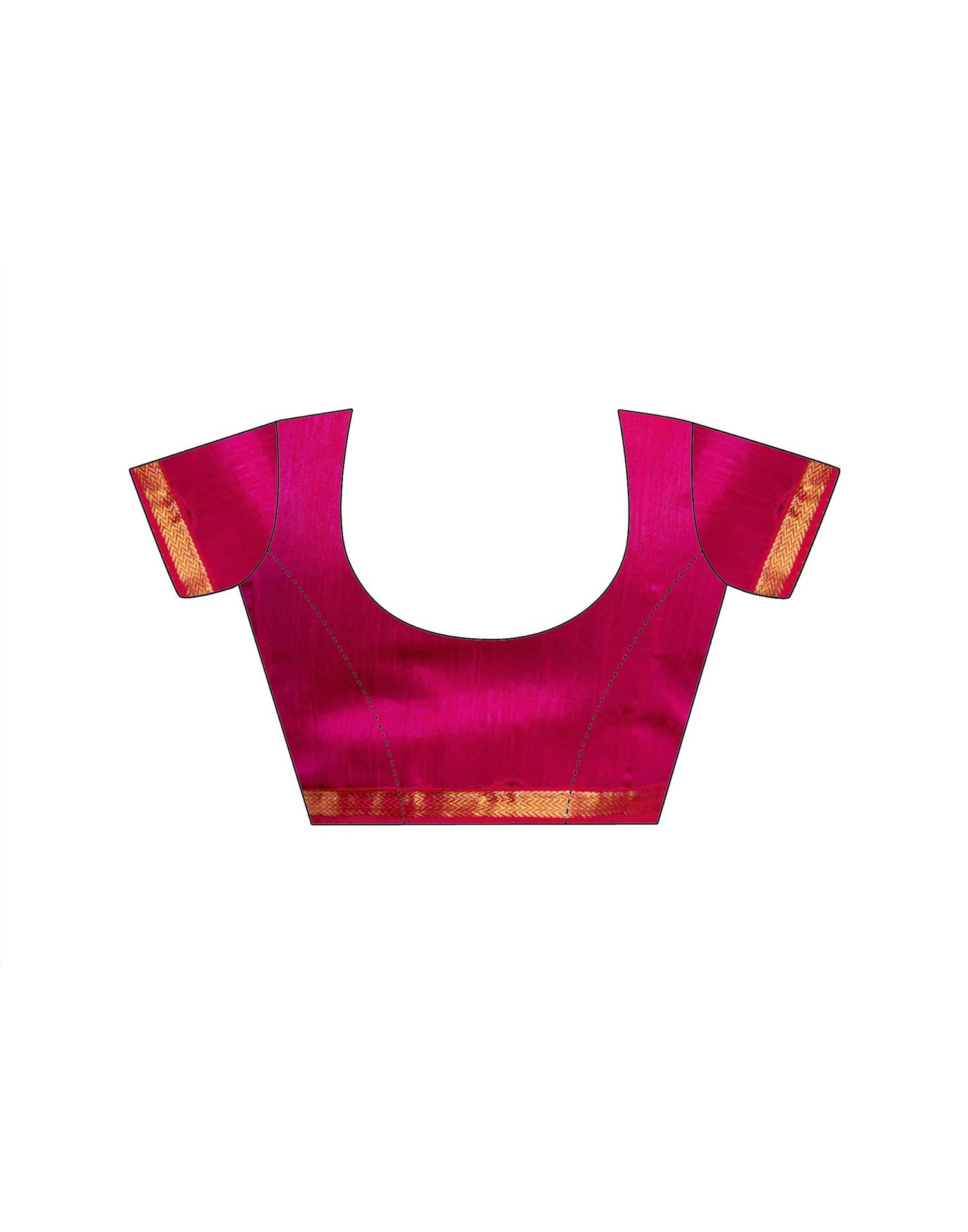 Pink Chiffon Mirror Work Bandhani Printed Saree