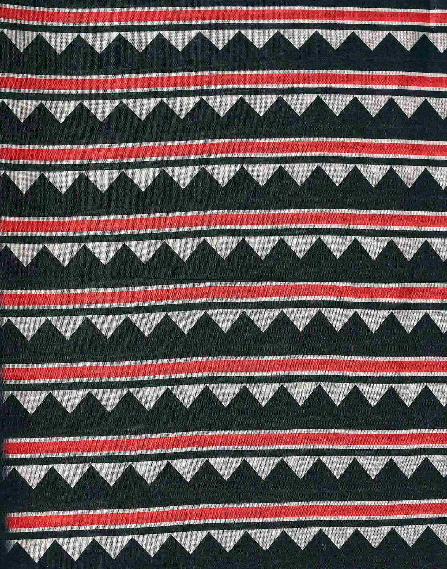 Black Silk Printed Saree