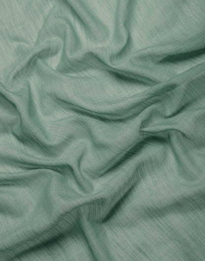 Mint Green Cotton Woven Saree