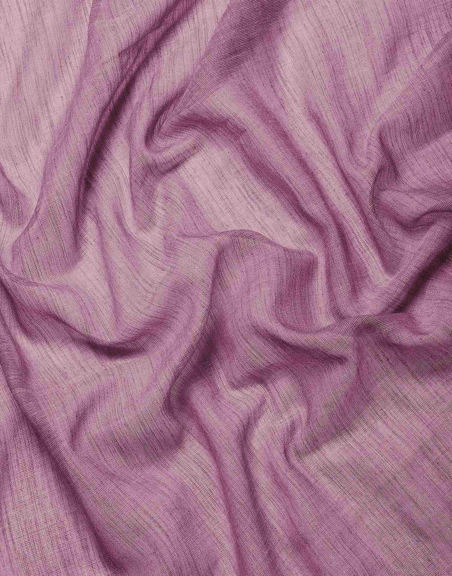 Mauve Cotton Woven Saree