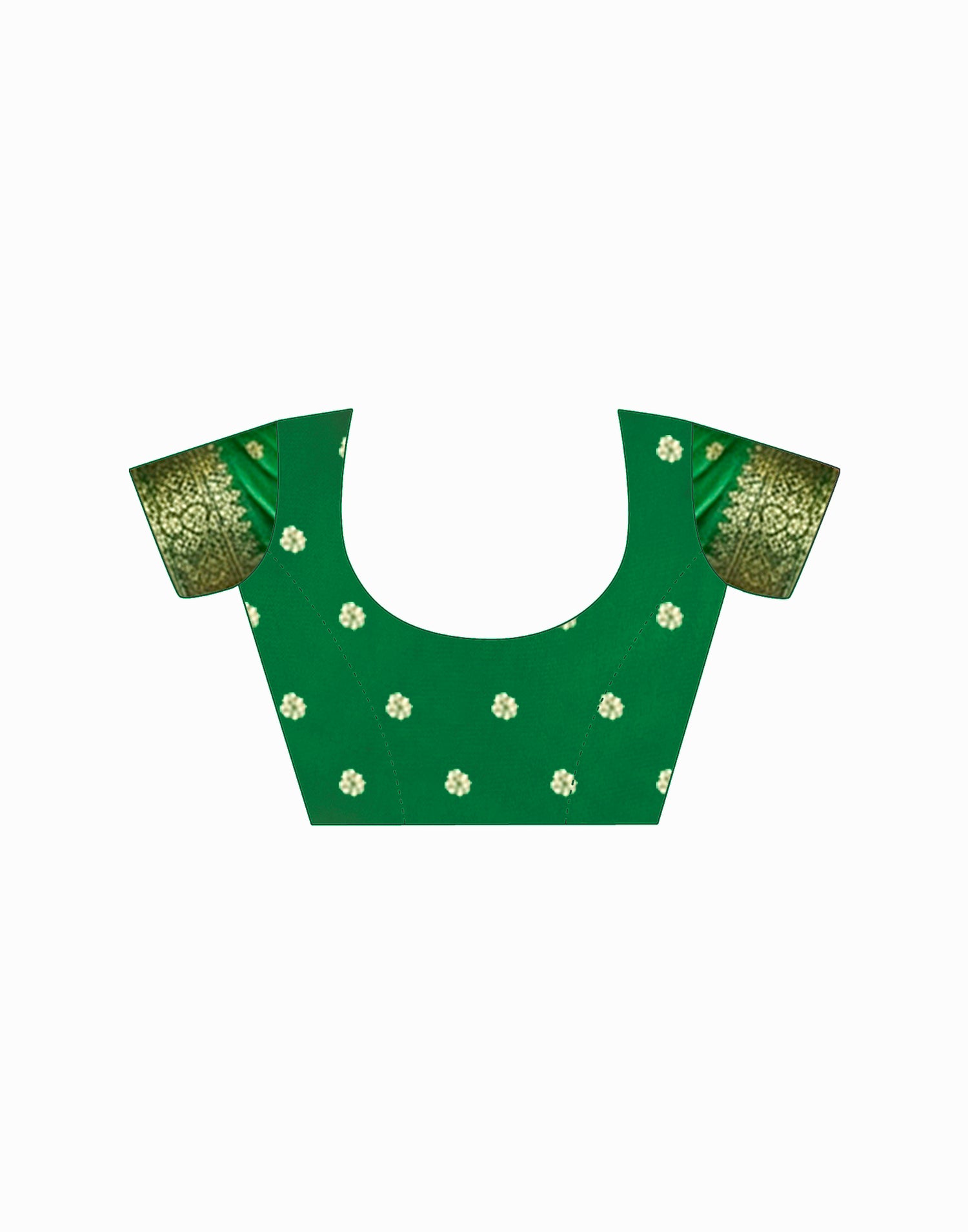 Green Silk Woven Banarasi Saree