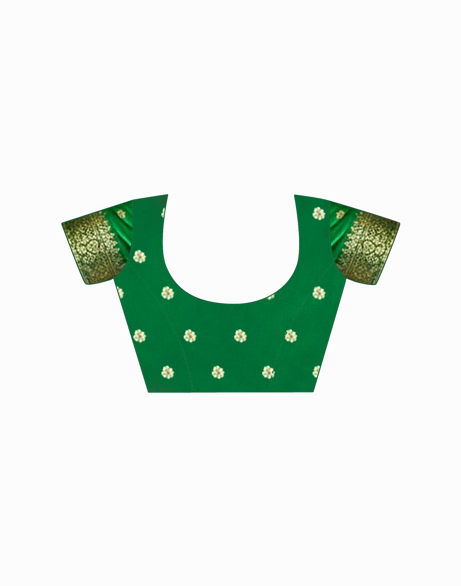 Green Silk Woven Banarasi Saree