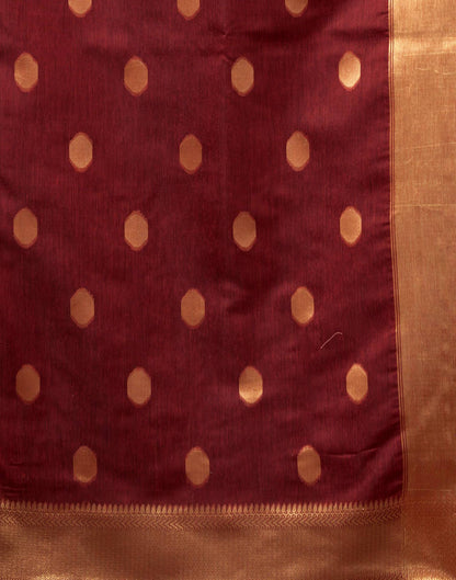 Black Silk Woven Saree