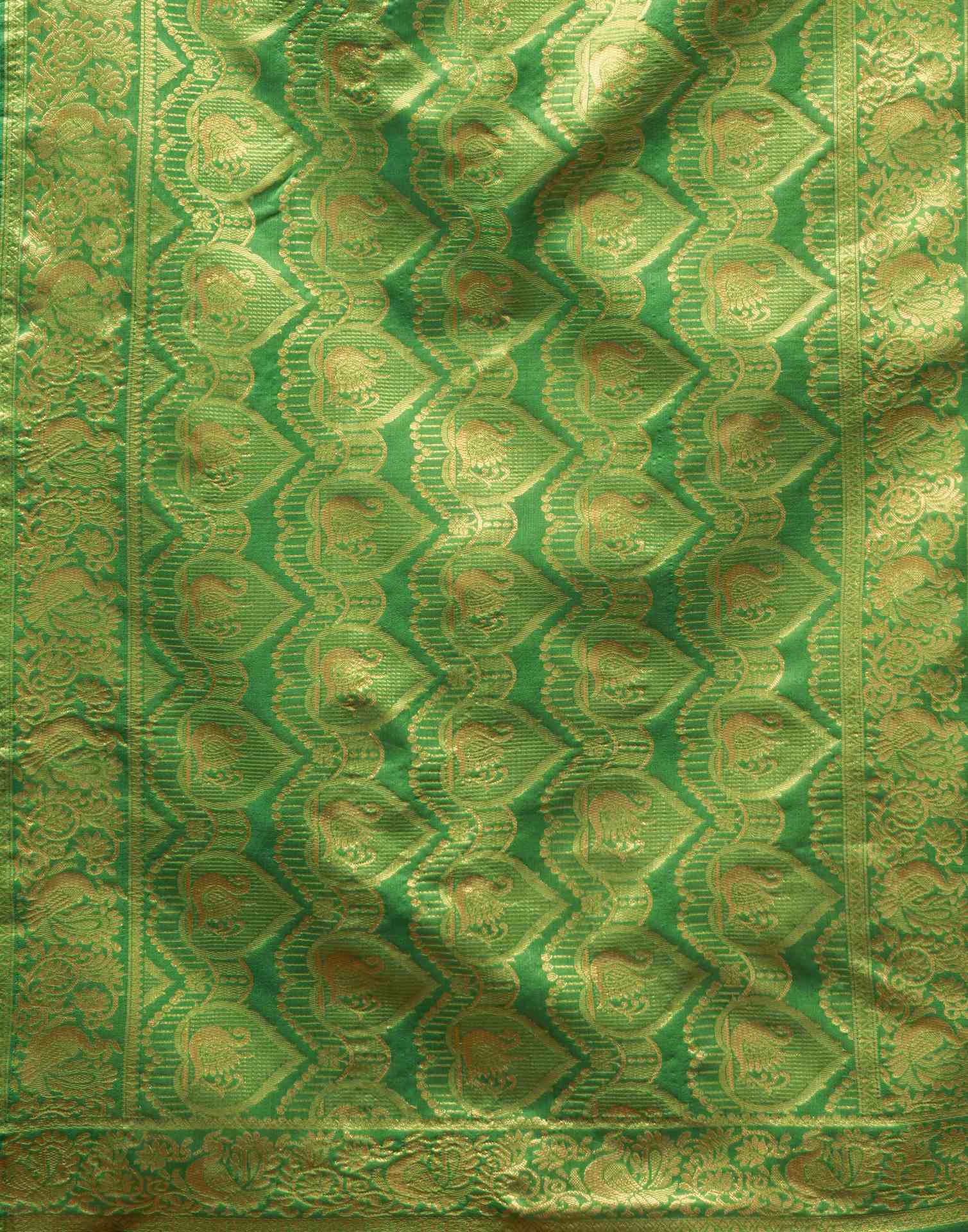 Dark Pink Silk Woven Patola Saree