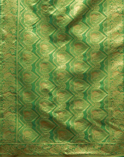 Dark Pink Silk Woven Patola Saree