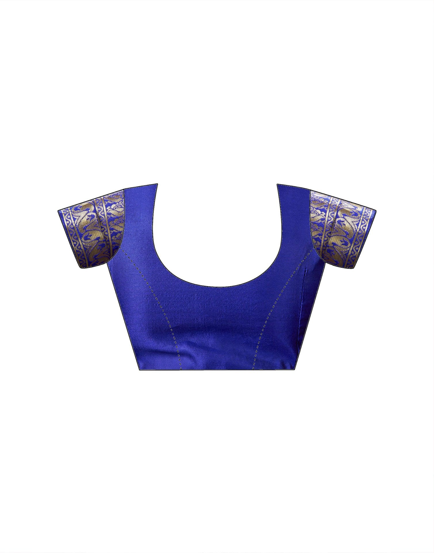 Blue Silk Woven Kanjivaram Saree