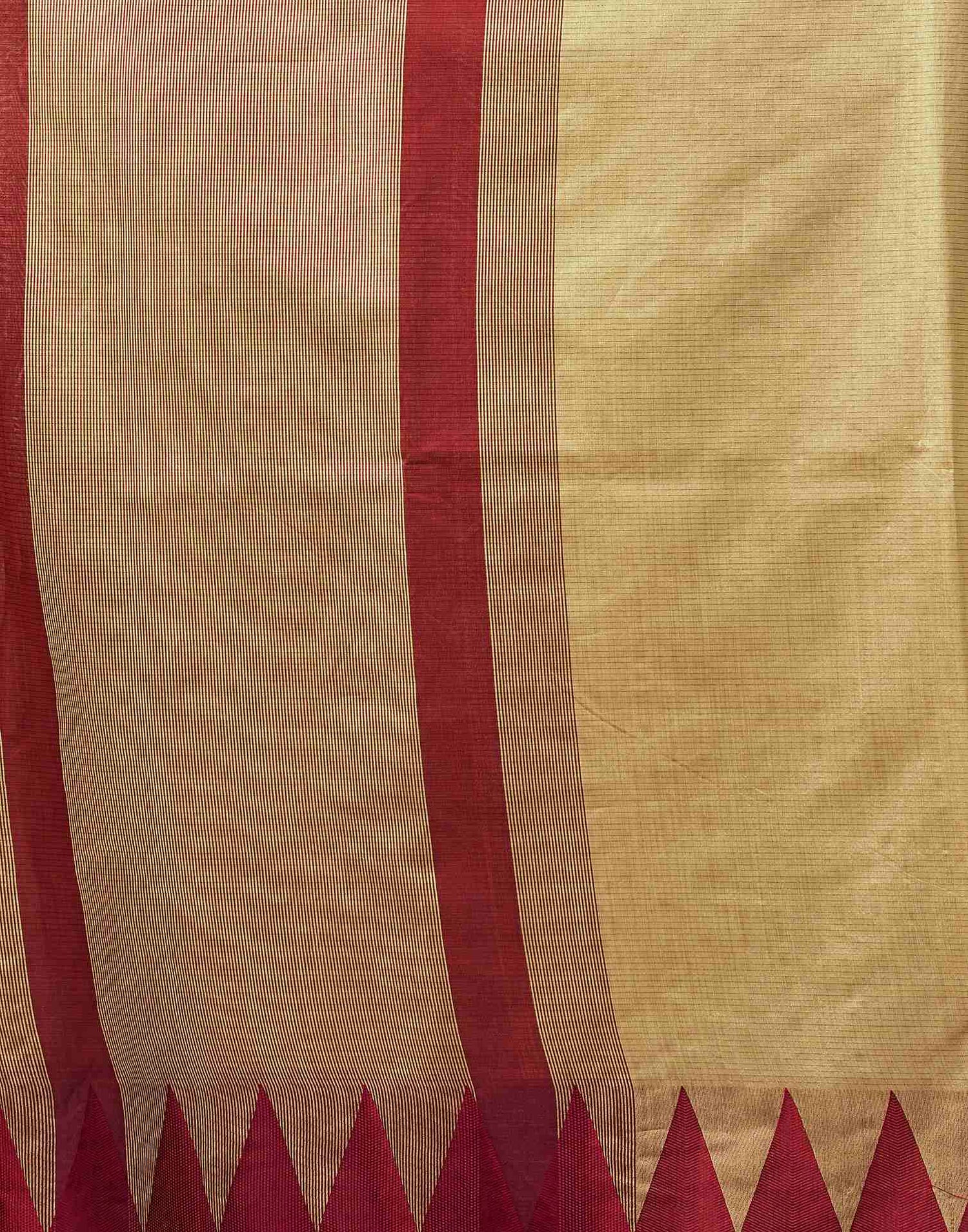 Golden Silk Woven Kanjivaram Saree