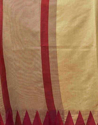 Golden Silk Woven Kanjivaram Saree