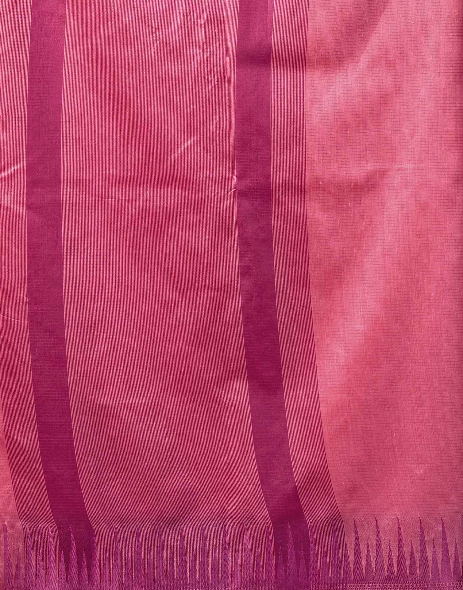 Pink Silk Woven Kanjivaram Saree
