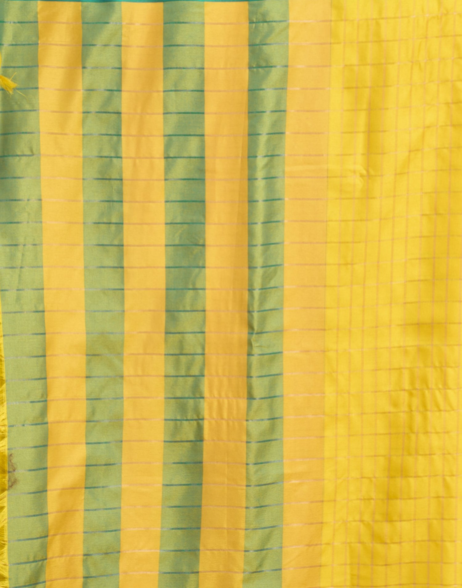 Yellow Silk Woven Kanjivaram Saree