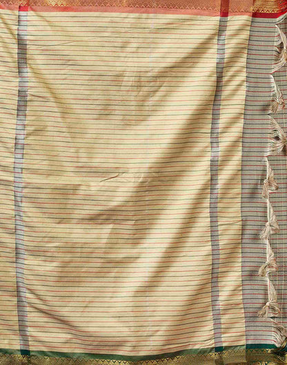 Grey Silk Woven Kanjivaram Saree