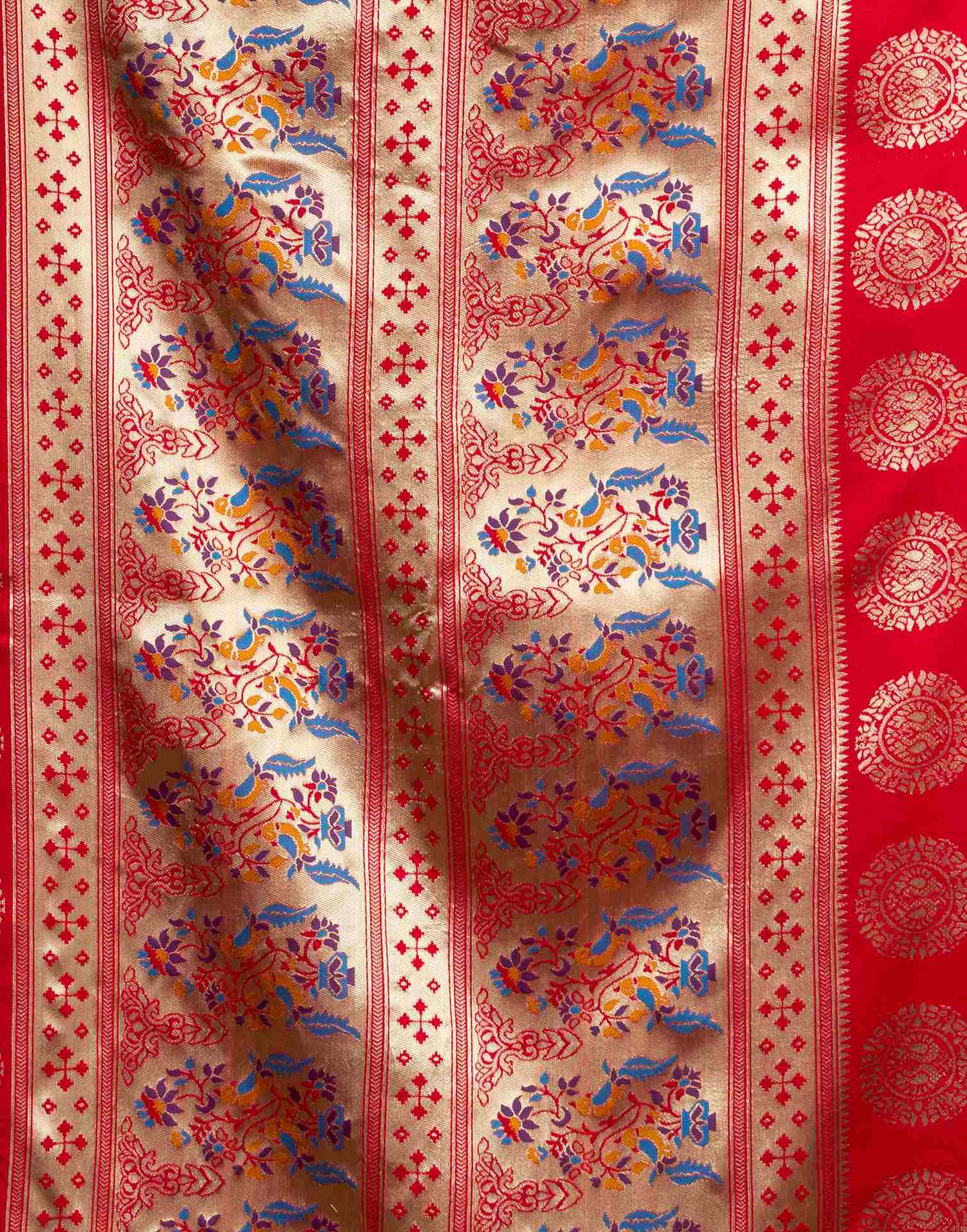 Green Silk Woven Paithani Saree