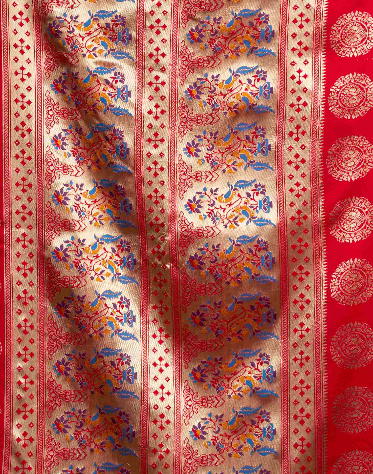 Green Silk Woven Paithani Saree