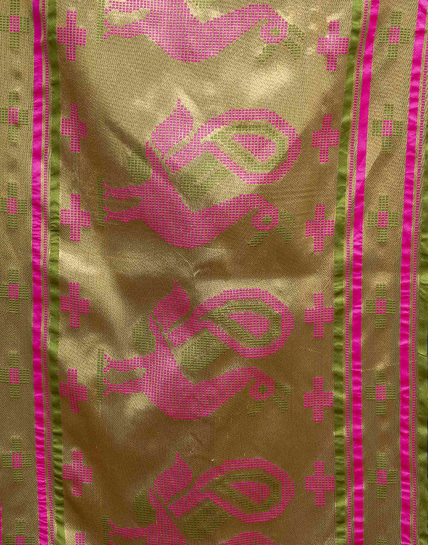 Rama Blue Silk Woven Paithani Saree