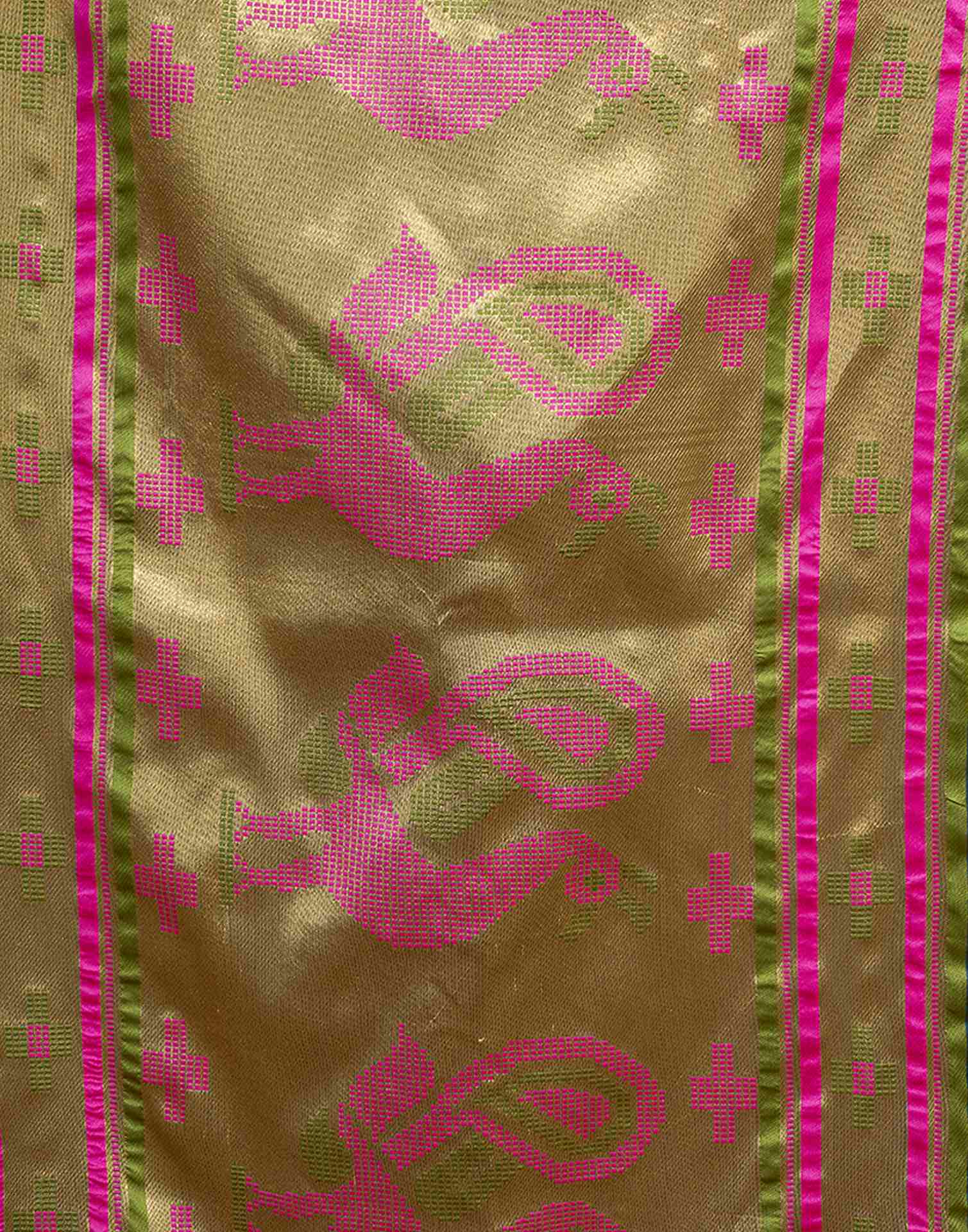 Rama Blue Silk Woven Paithani Saree