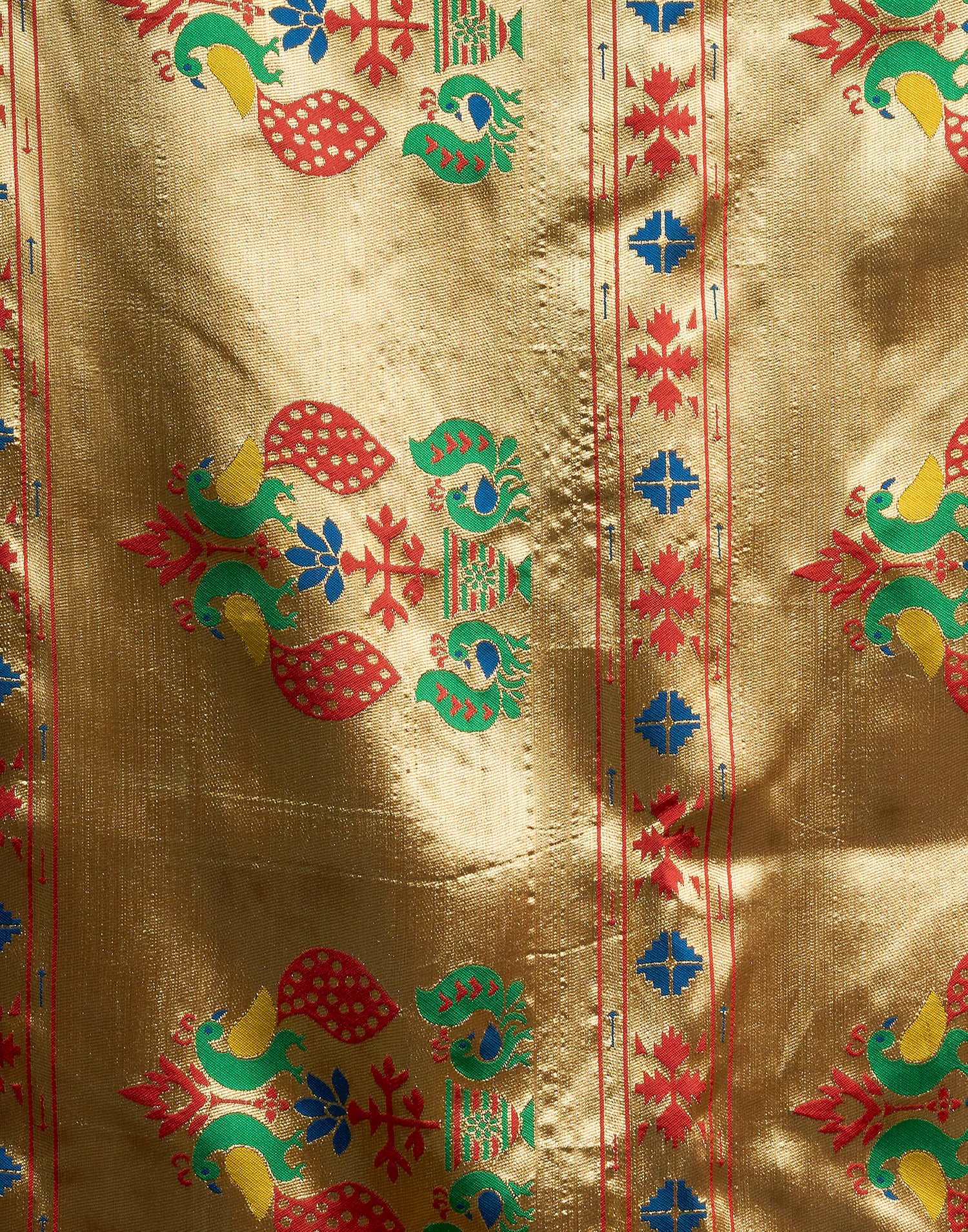 Blue Silk Woven Paithani Saree