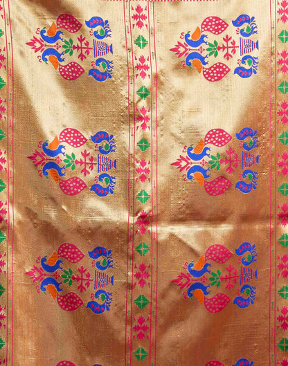 Green Silk Woven Paithani Saree