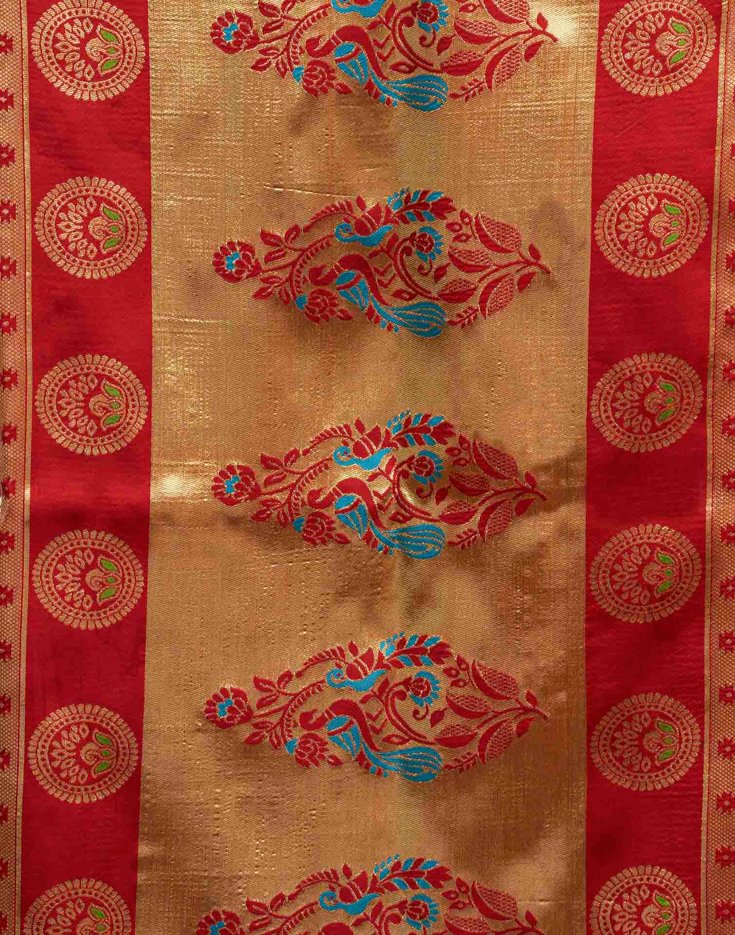 Green Silk Woven Paithani Saree