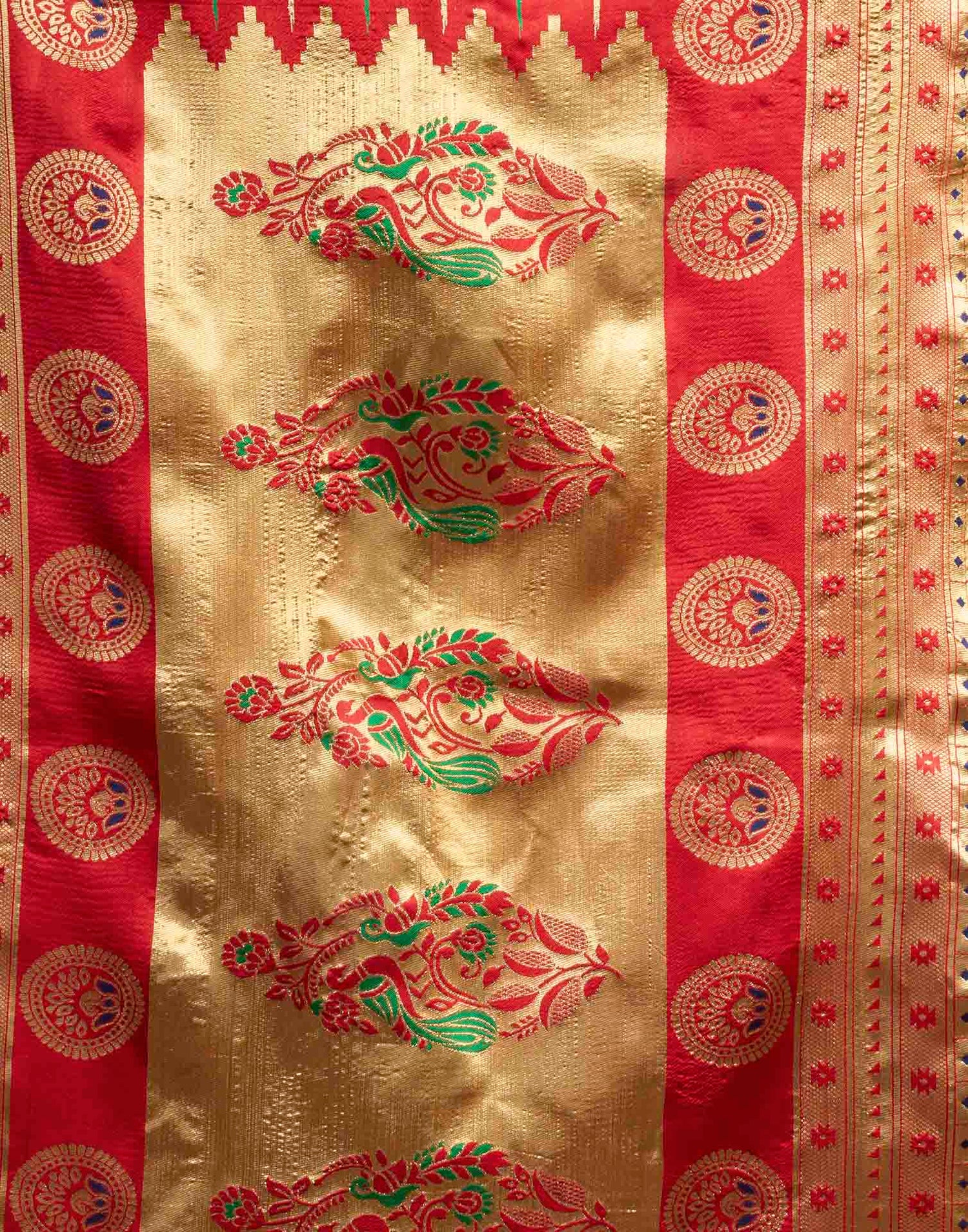 Royal Blue Silk Woven Paithani Saree