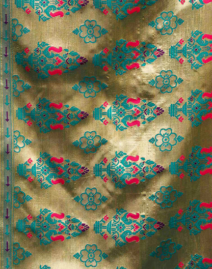 Purple Silk Woven Paithani Saree