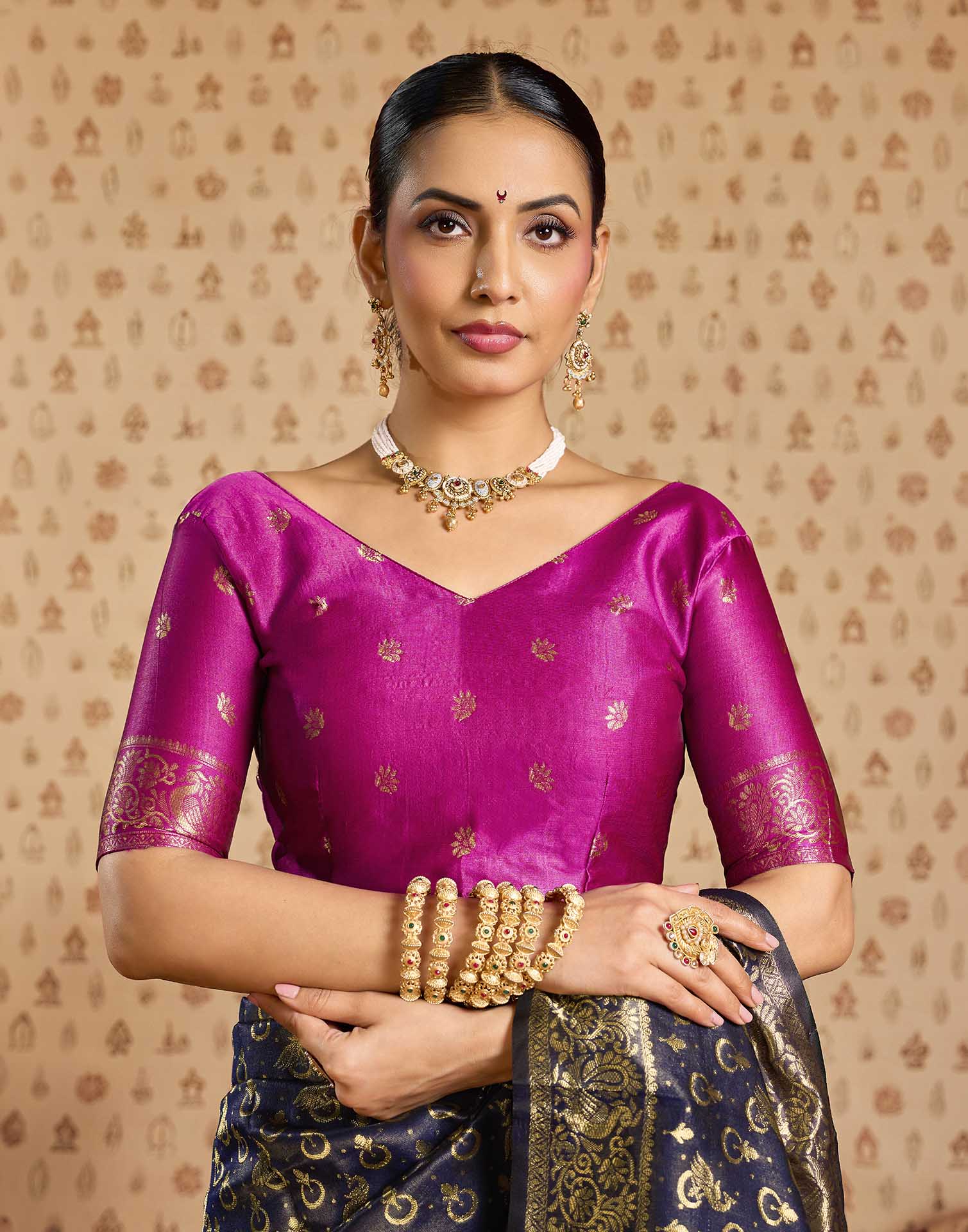 Black Silk Woven Paithani Saree