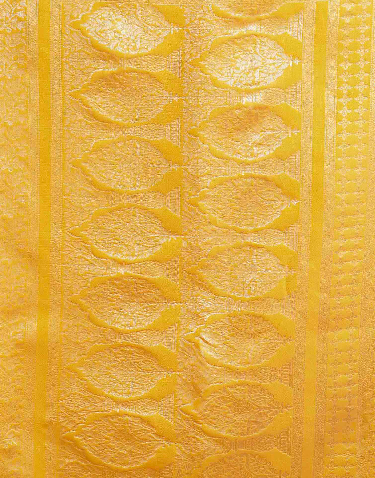 Yellow Woven Banarasi Saree